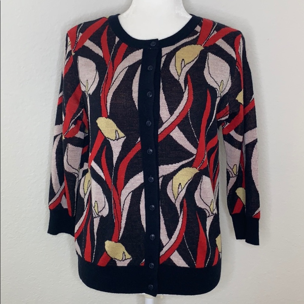Chelsea & Theodore Retro Wool Cardigan
